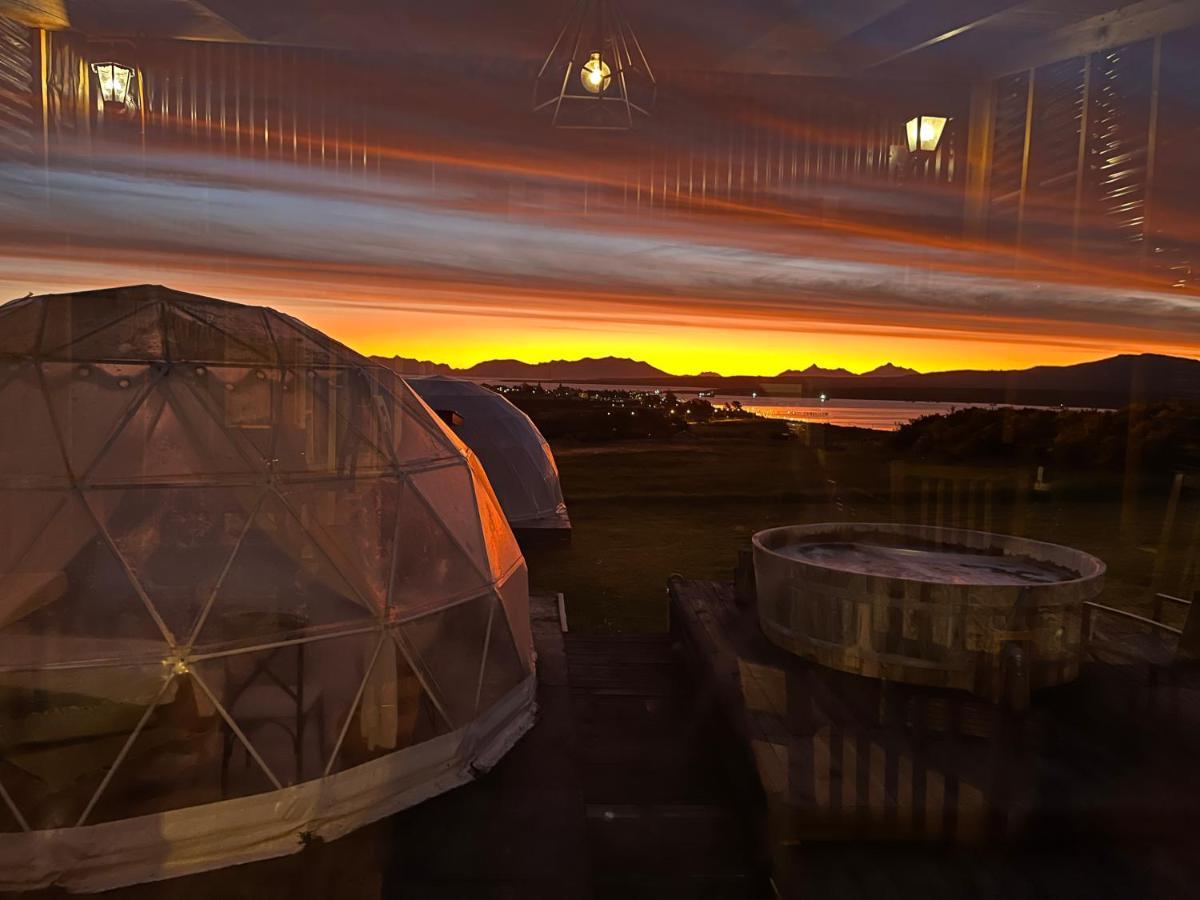 Вилла Garden Domes Пуэрто-Наталес Экстерьер фото