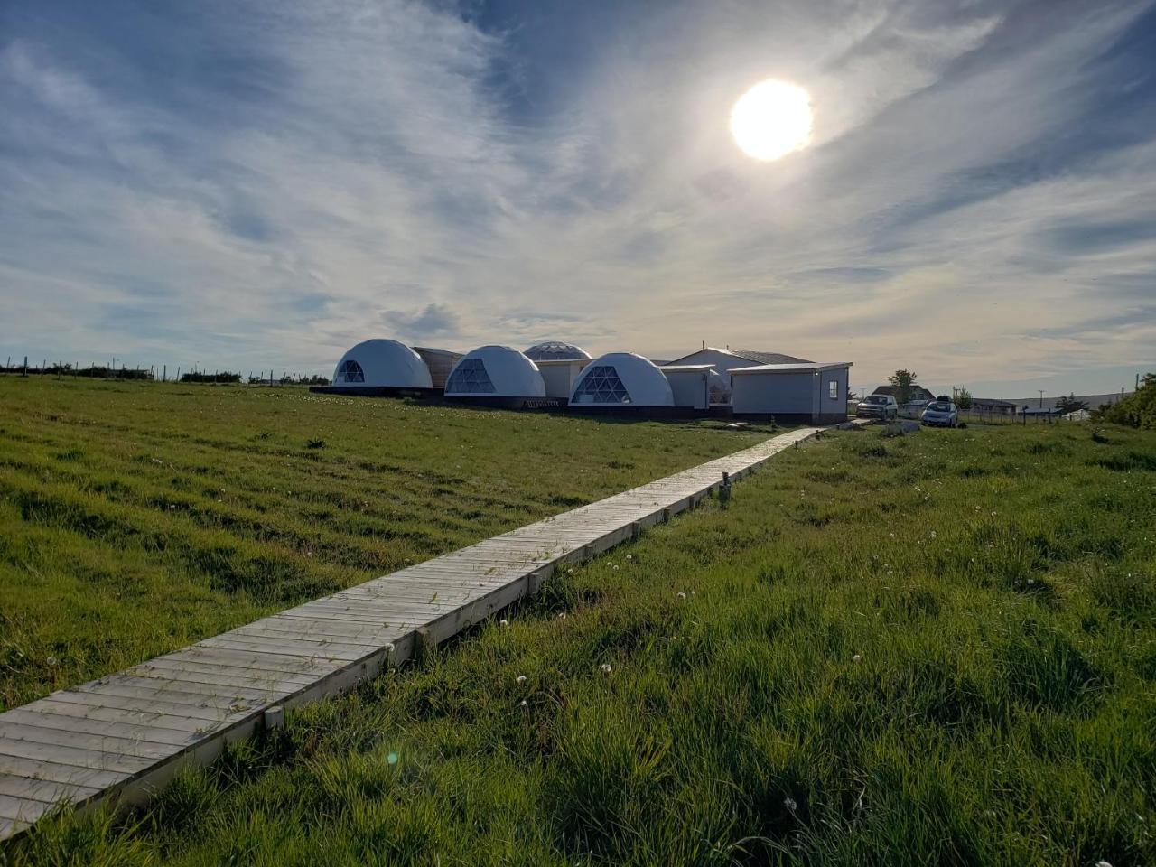 Вилла Garden Domes Пуэрто-Наталес Экстерьер фото
